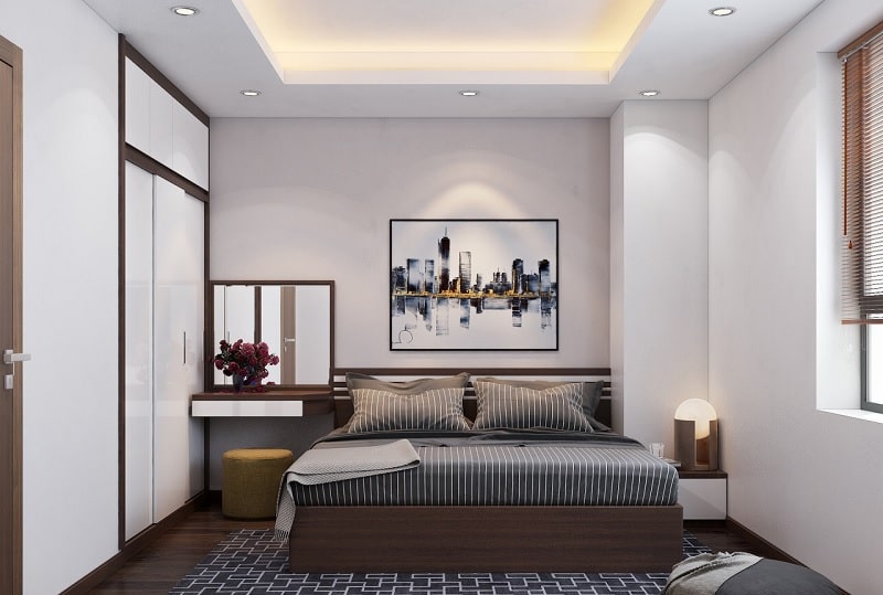 X mẫu thiết kế nội thất chung cư 56m2 đẹp, tối ưu không gian