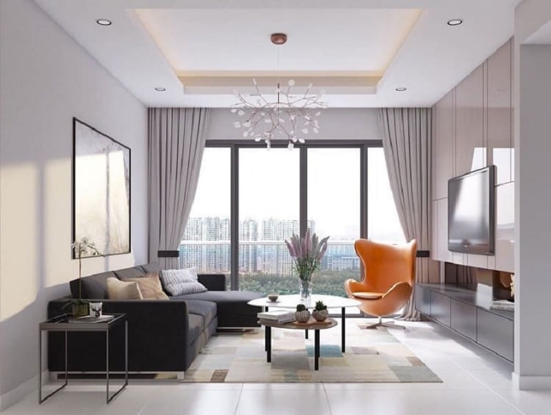 TOP X mẫu thiết kế nội thất chung cư 72m2 tiện nghi, hiện đại