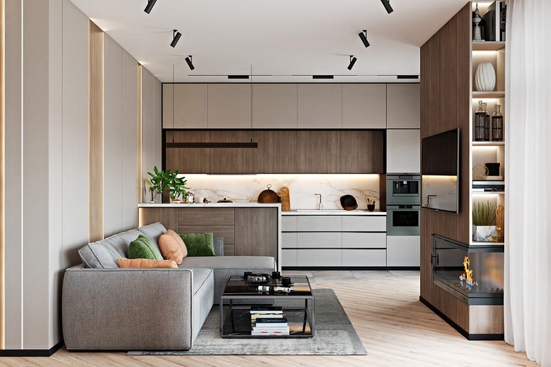 TOP X mẫu thiết kế nội thất chung cư 72m2 tiện nghi, hiện đại