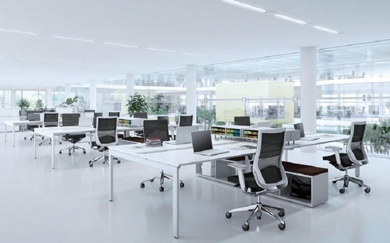 Mẫu thiết kế nội thất văn phòng công ty 50m2