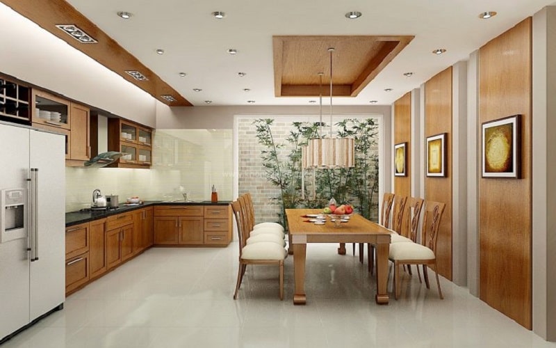 Mẫu thiết kế phòng ăn và bếp